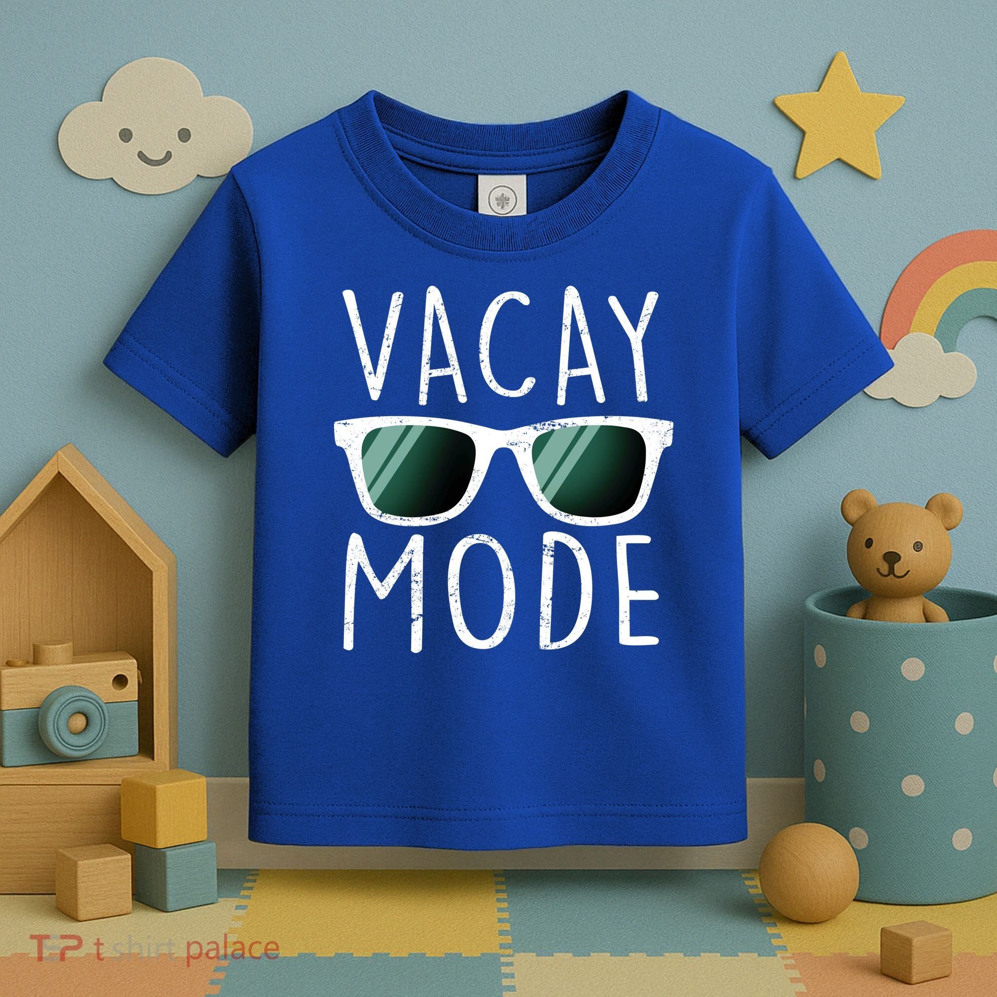 Vacay Mode Cool Shades Toddler T-Shirt
