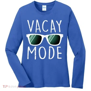 Vacay Mode Cool Shades Women's Long Sleeve Shirt