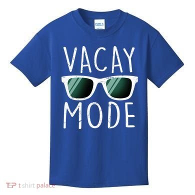 Vacay Mode Cool Shades Kids T-Shirt