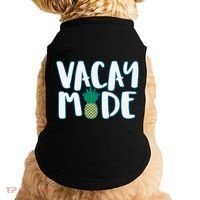 Vacay Mode Pineapple Doggie Tank thumb 0