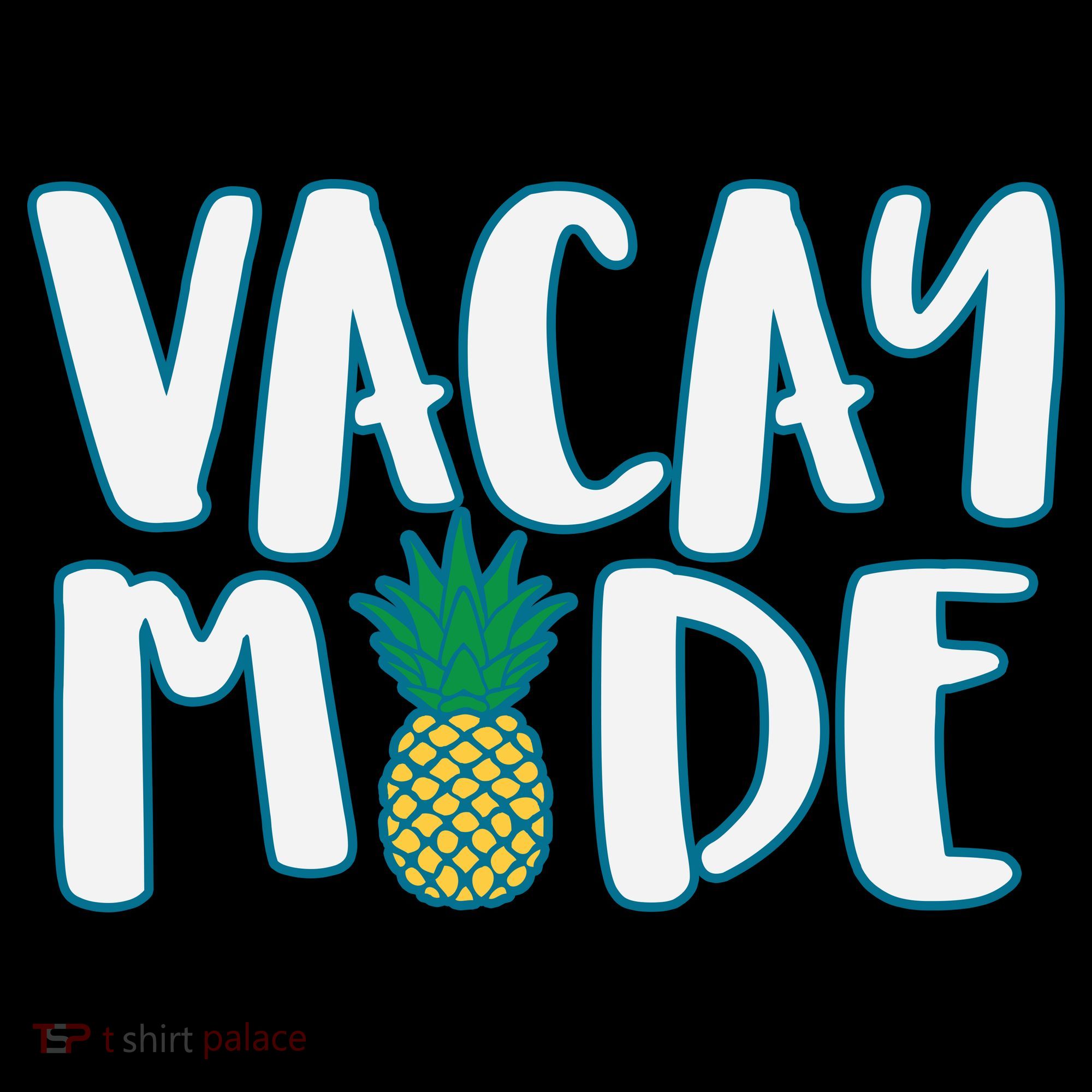 Vacay Mode Pineapple Backpack