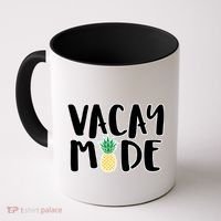 Vacay Mode Pineapple Coffee Mug thumb 0
