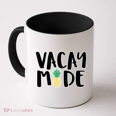 Vacay Mode Pineapple Coffee Mug