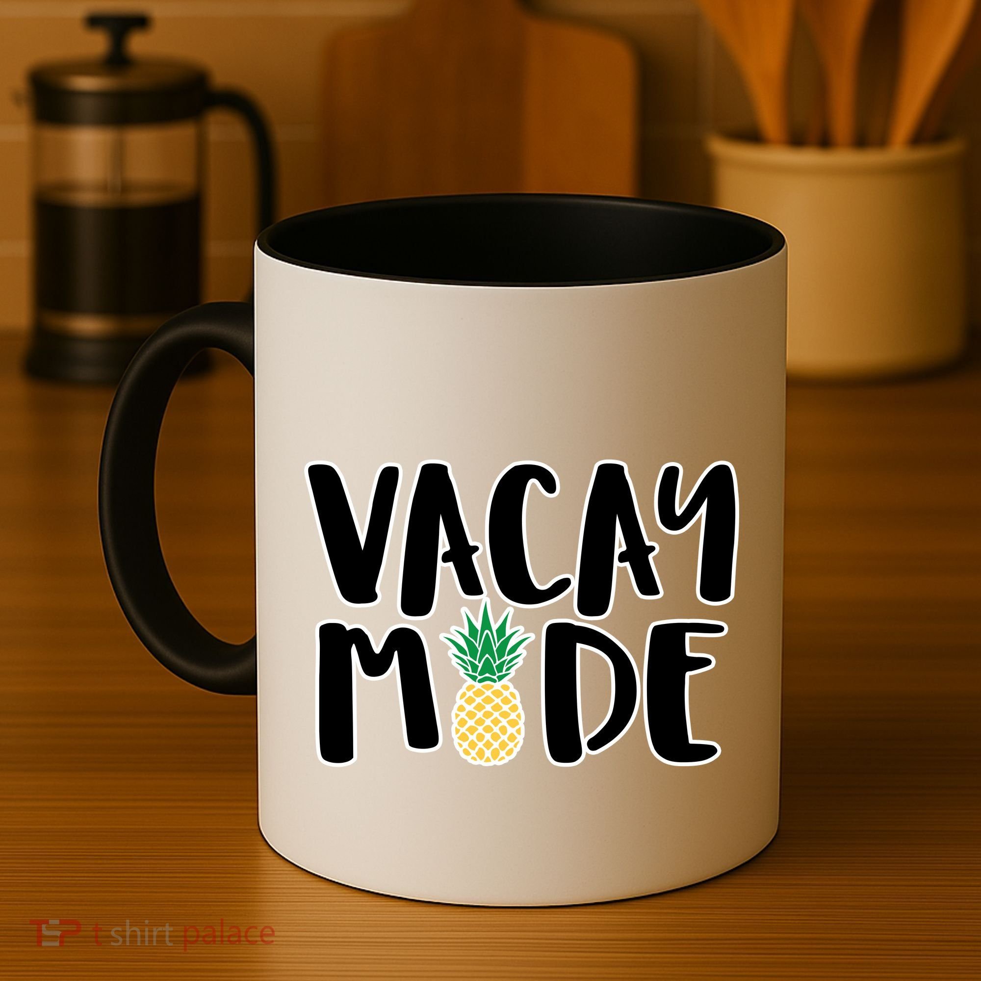 Vacay Mode Pineapple Coffee Mug