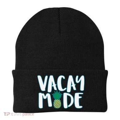 Vacay Mode Pineapple Beanie