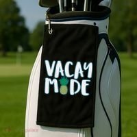 Vacay Mode Pineapple Golf Towel thumb 2