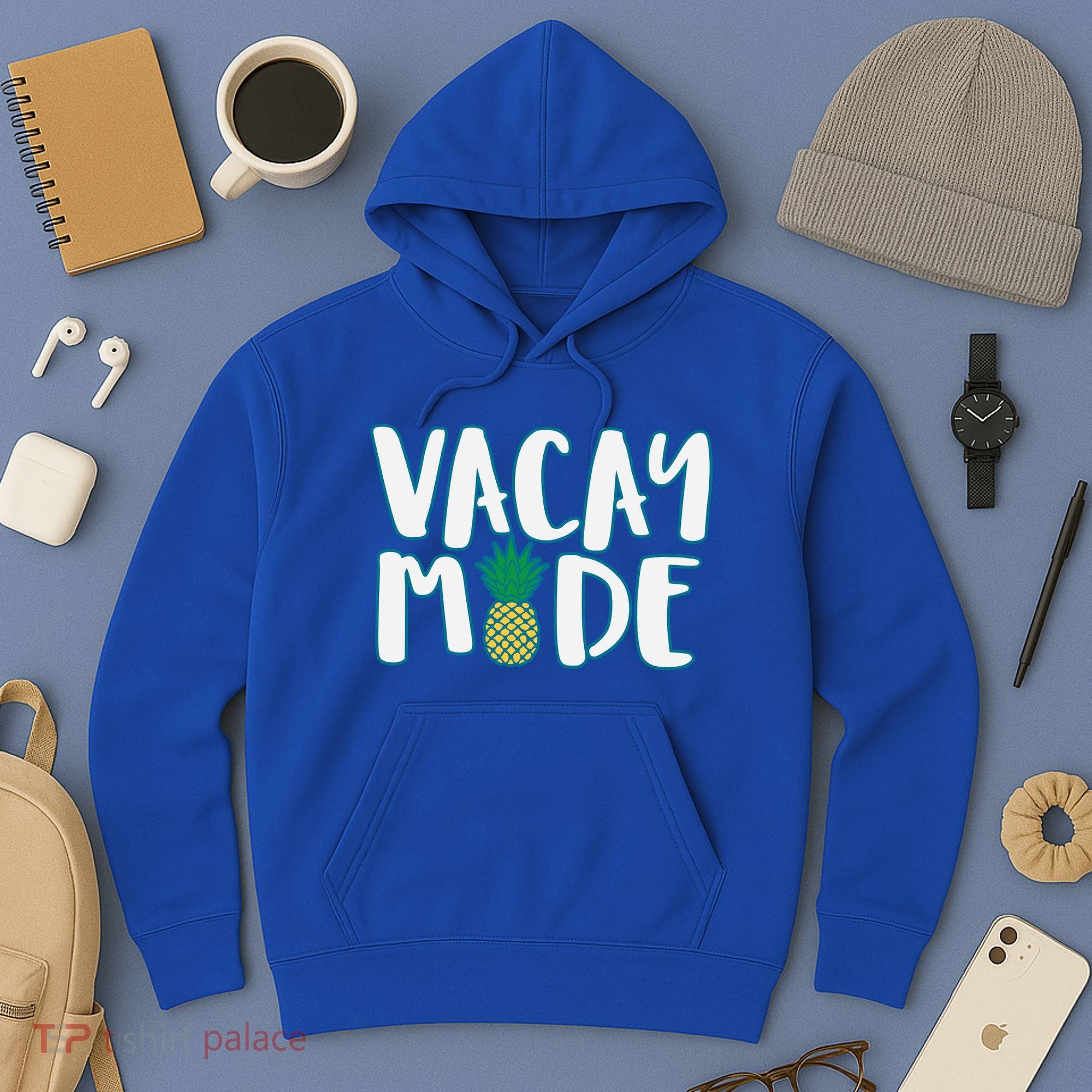 Vacay Mode Pineapple Hoodie