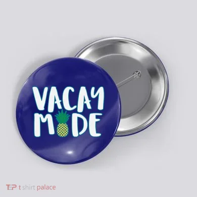 Vacay Mode Pineapple Button
