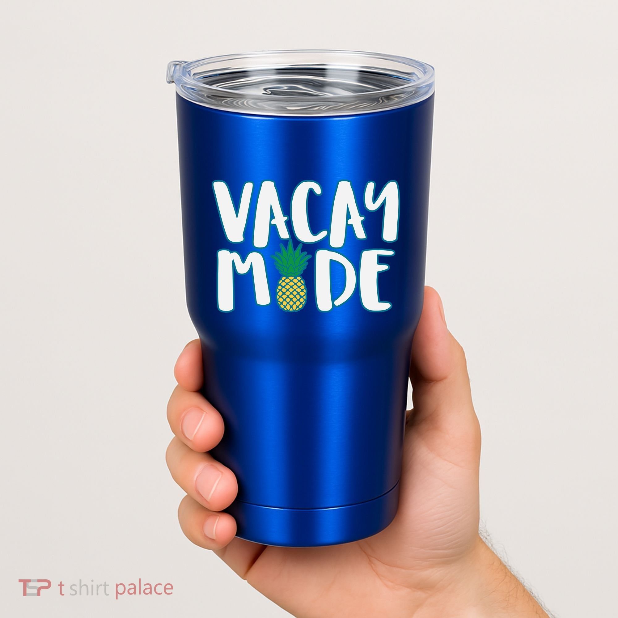 Vacay Mode Pineapple Tumbler