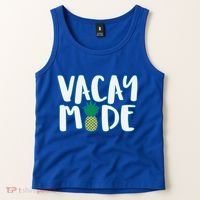 Vacay Mode Pineapple Tank Top thumb 2