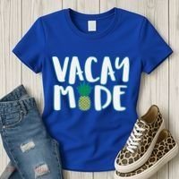 Vacay Mode Pineapple Women's T-Shirt thumb 3