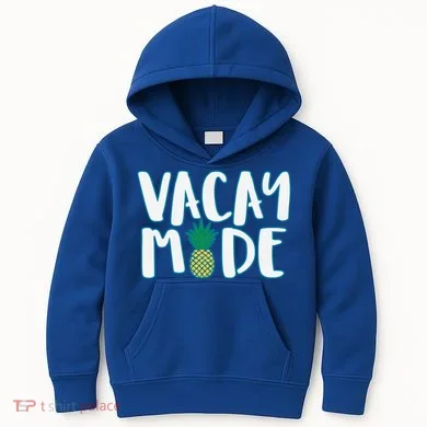 Vacay Mode Pineapple Kids Hoodie