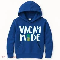 Vacay Mode Pineapple Kids Hoodie thumb 0