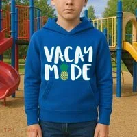 Vacay Mode Pineapple Kids Hoodie thumb 2