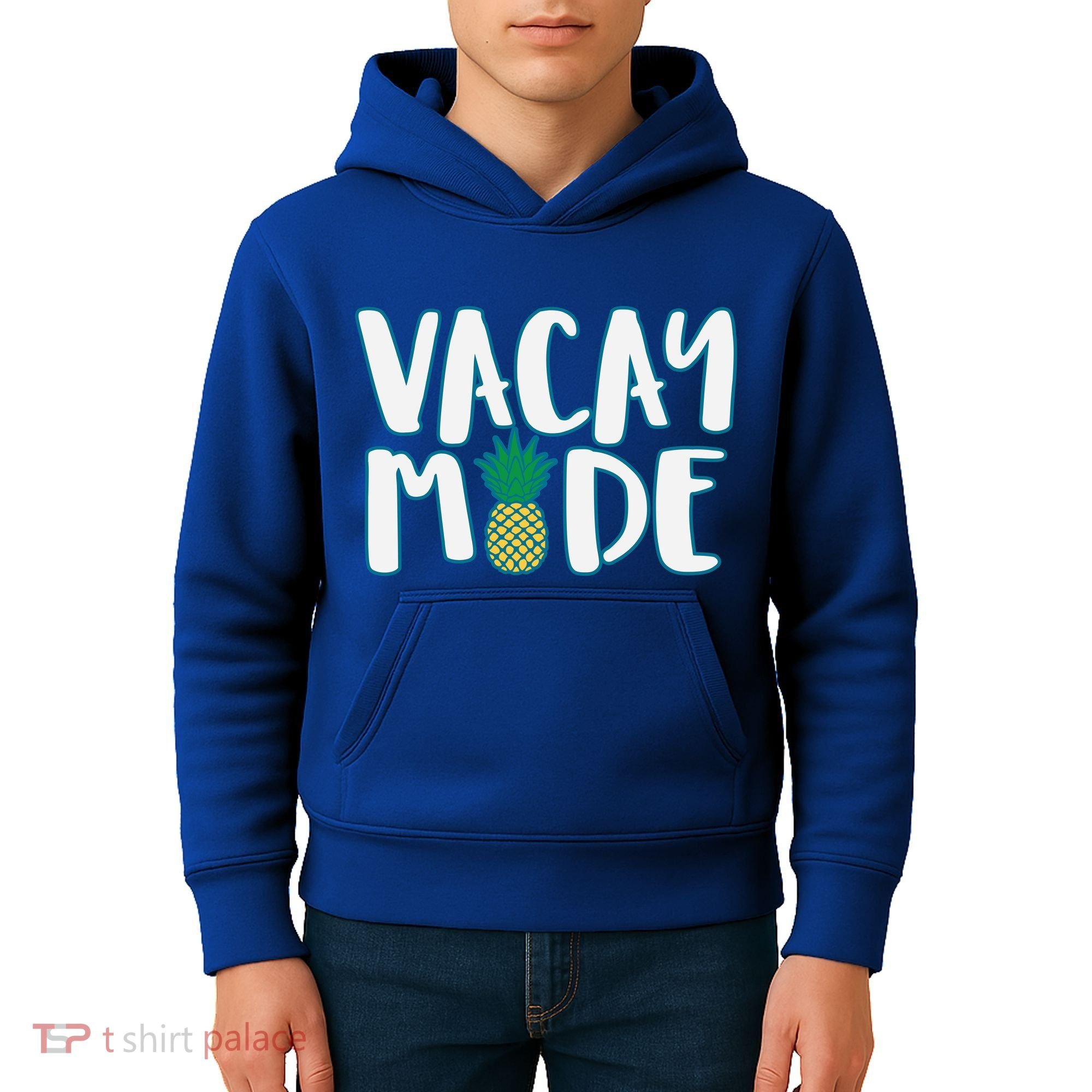 Vacay Mode Pineapple Kids Hoodie