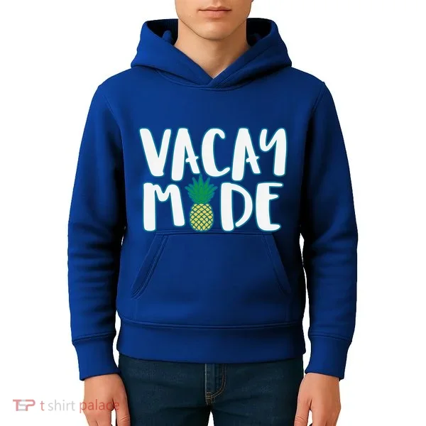 Vacay Mode Pineapple Kids Hoodie