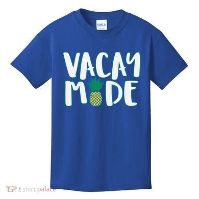 Vacay Mode Pineapple Kids T-Shirt