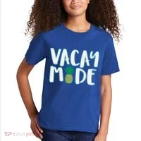 Vacay Mode Pineapple Kids T-Shirt thumb 2