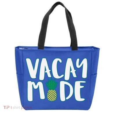 Vacay Mode Pineapple Tote Bag