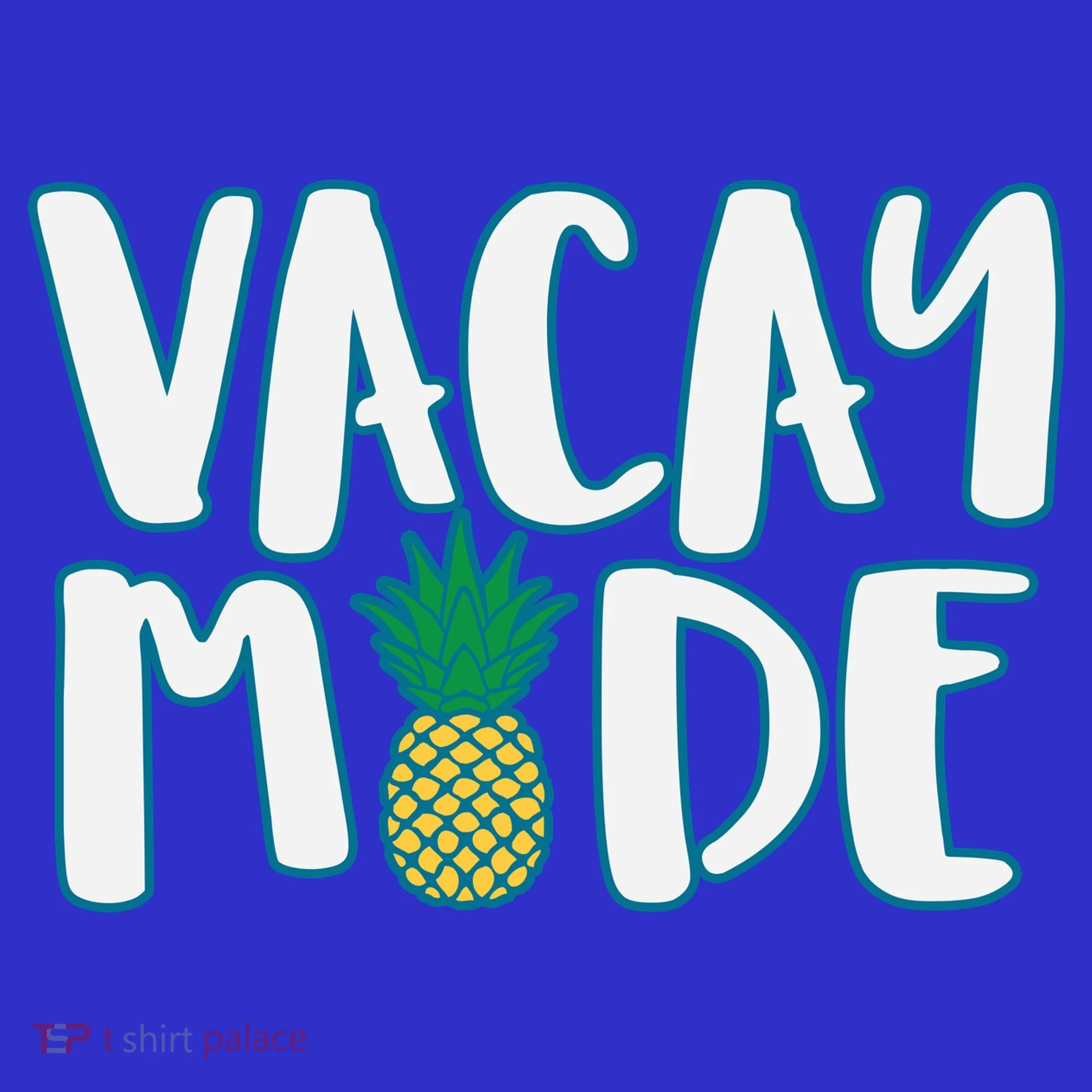 Vacay Mode Pineapple Tote Bag