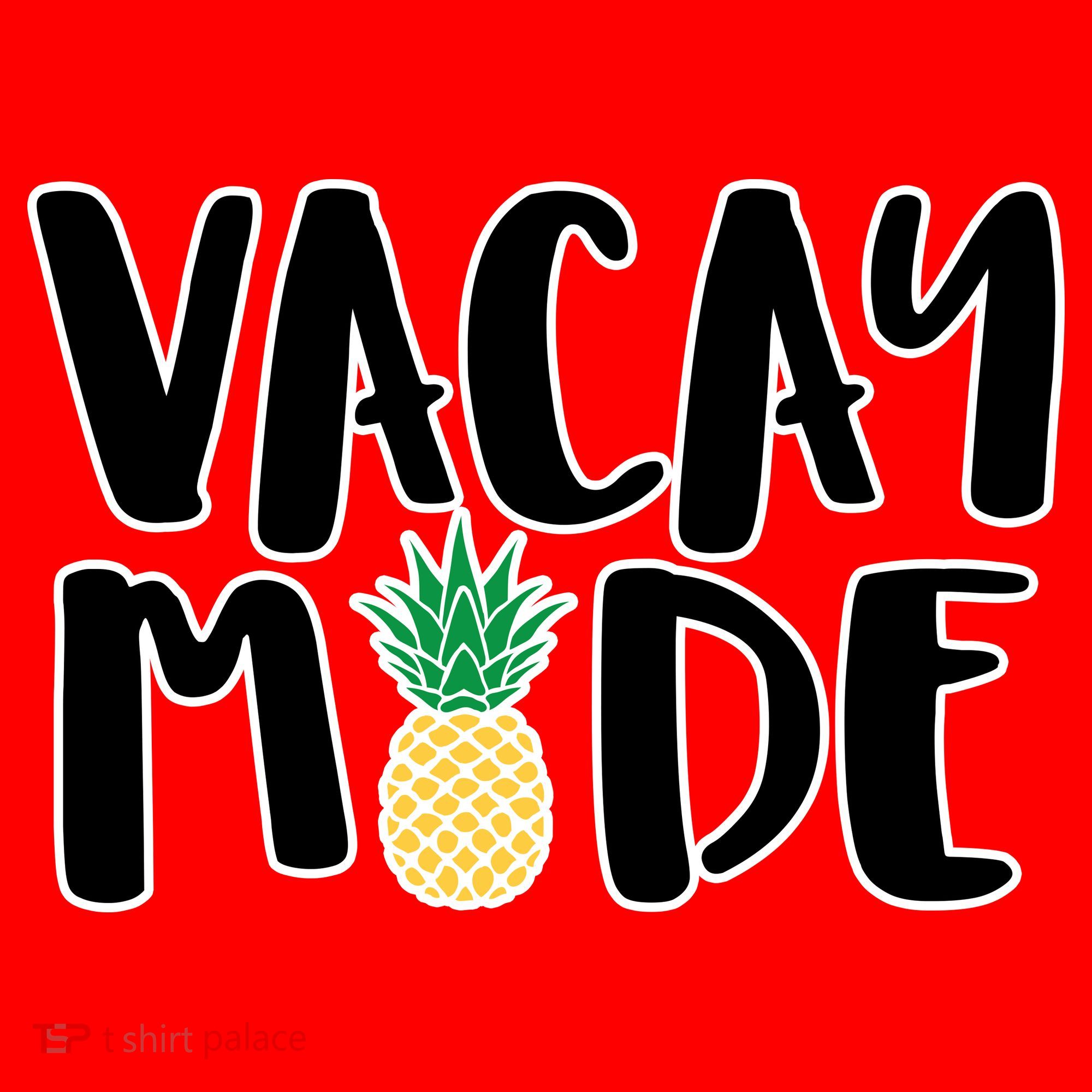Vacay Mode Pineapple Santa Hat