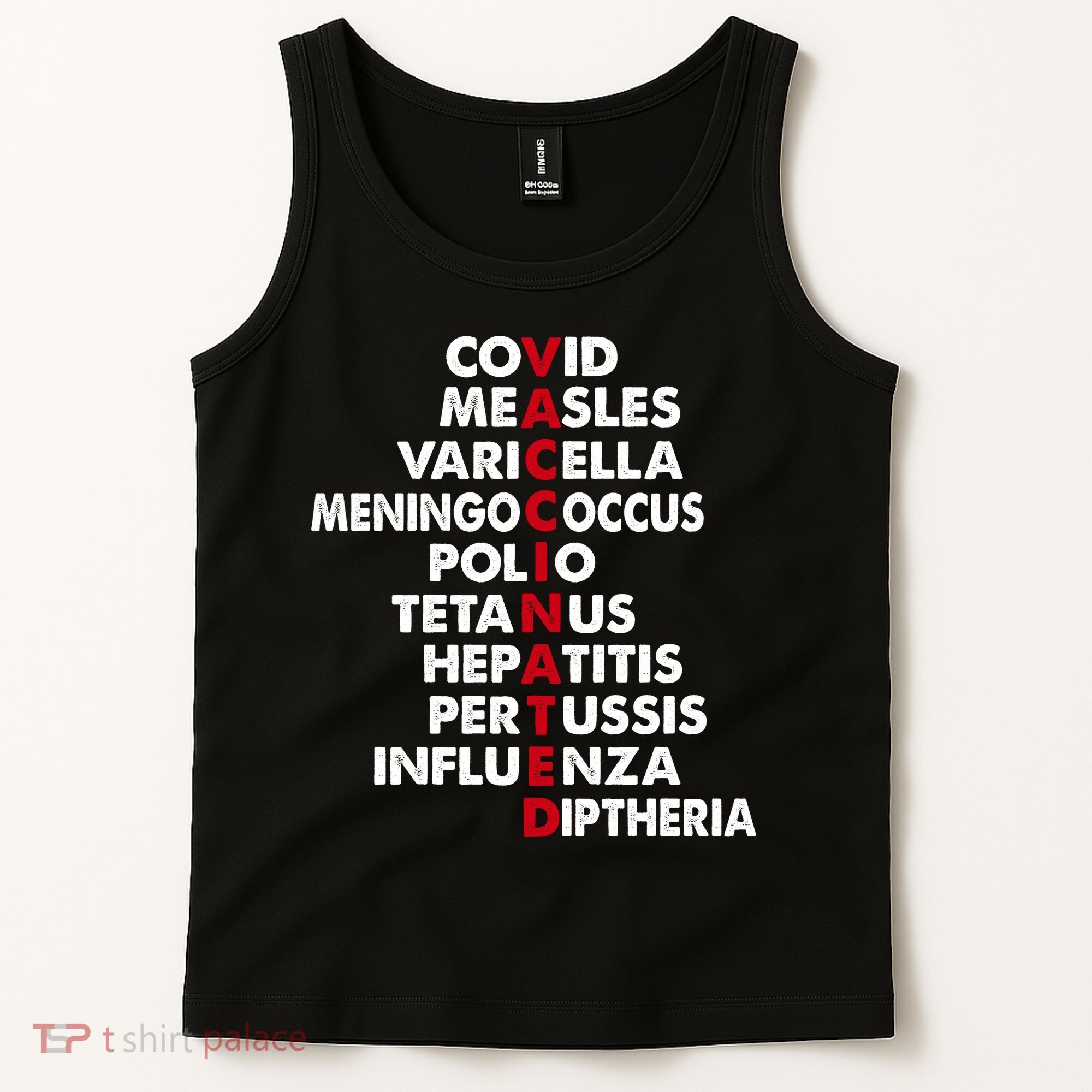 Vaccinated Tank Top