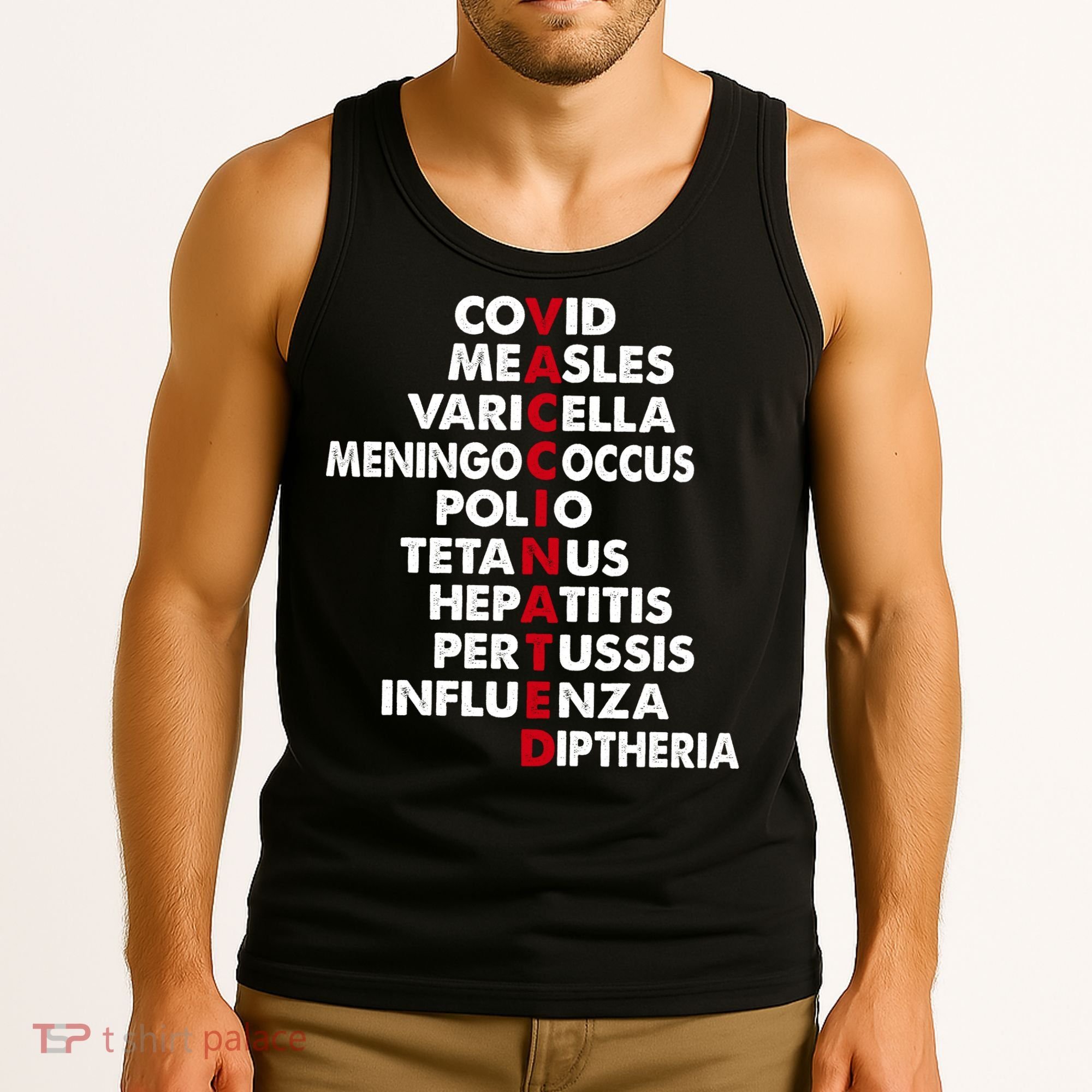 Vaccinated Tank Top