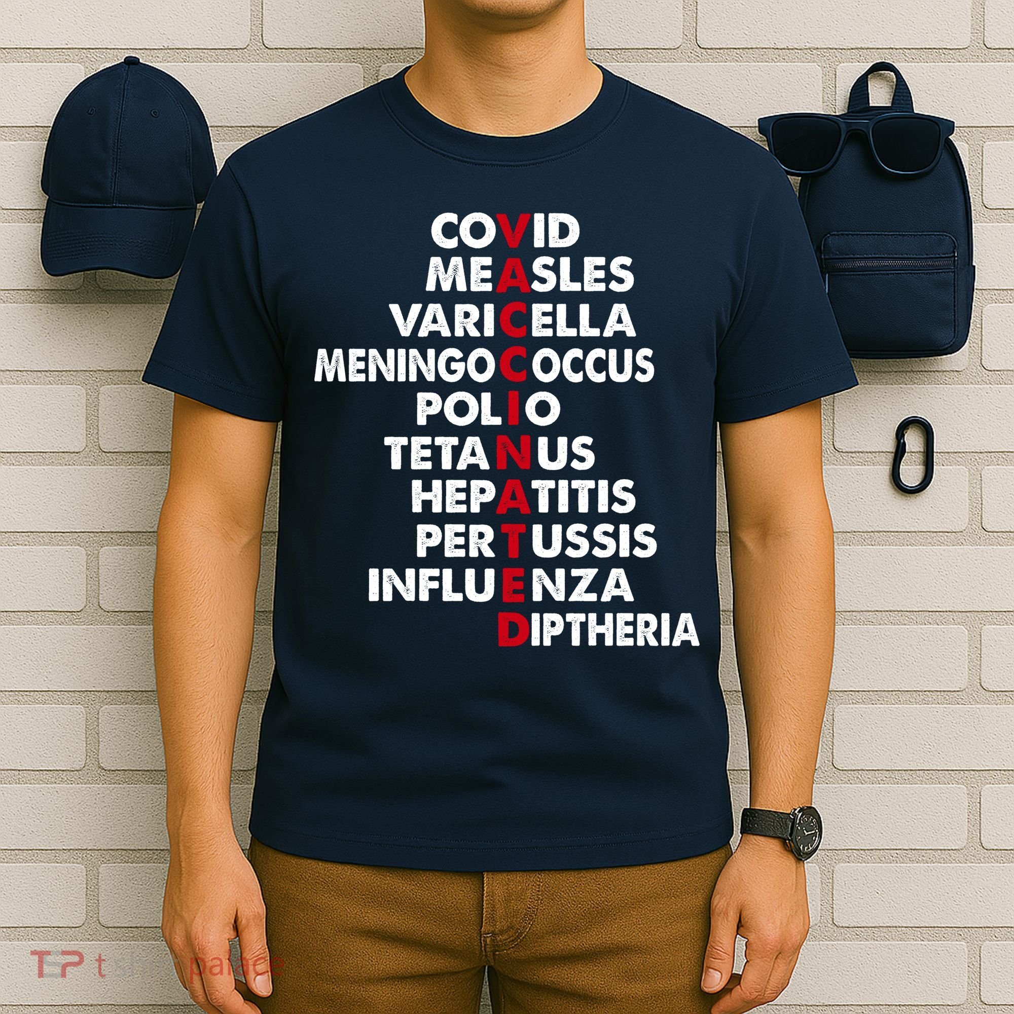 Vaccinated & Intoxicated Pinata T-Shirt