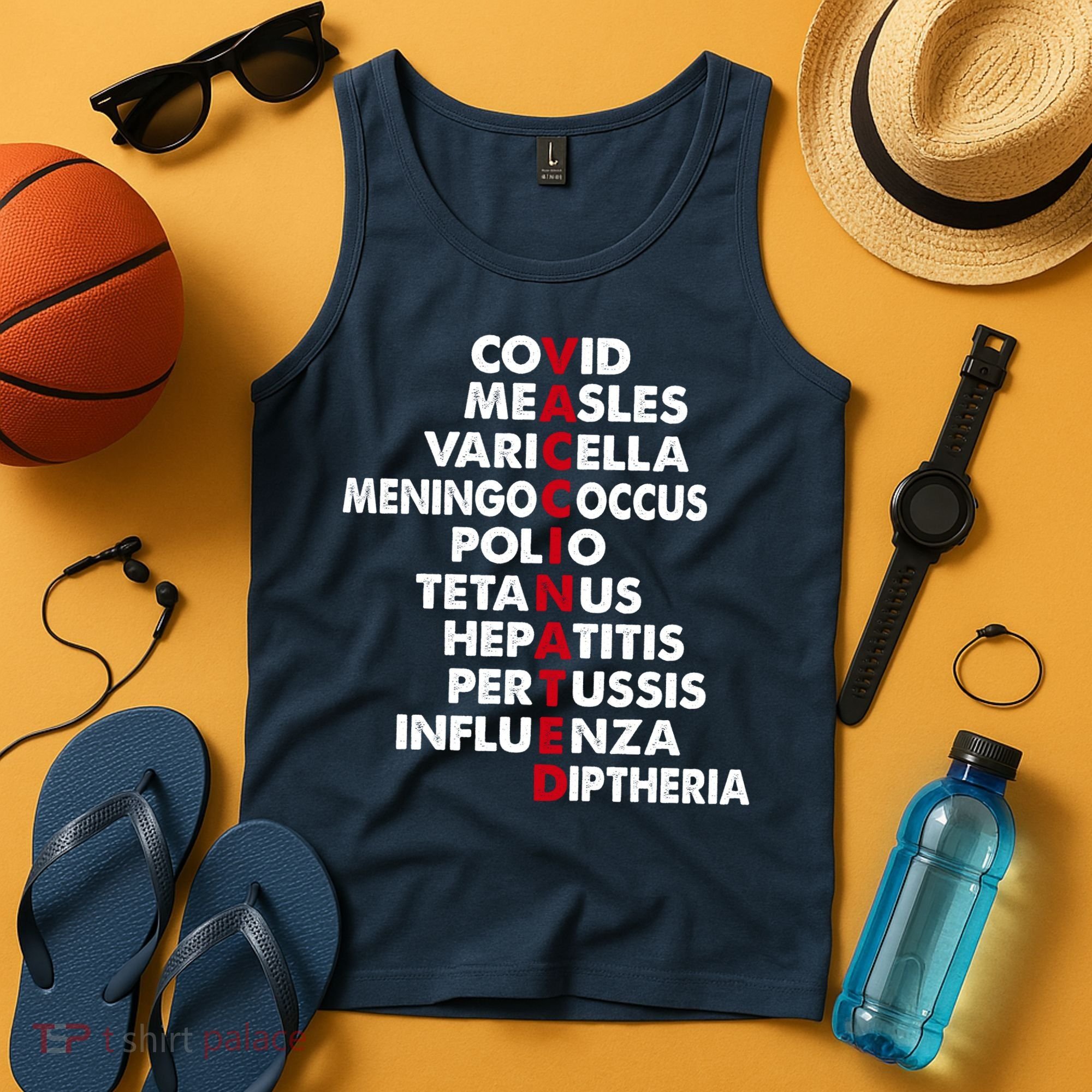 Vaccinated & Intoxicated Pinata Tank Top