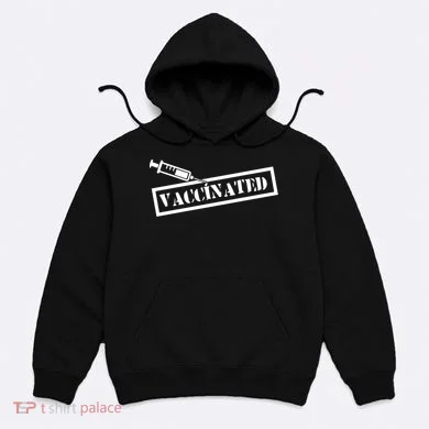 Vaccinated Label Hoodie