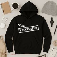 Vaccinated Label Hoodie thumb 3
