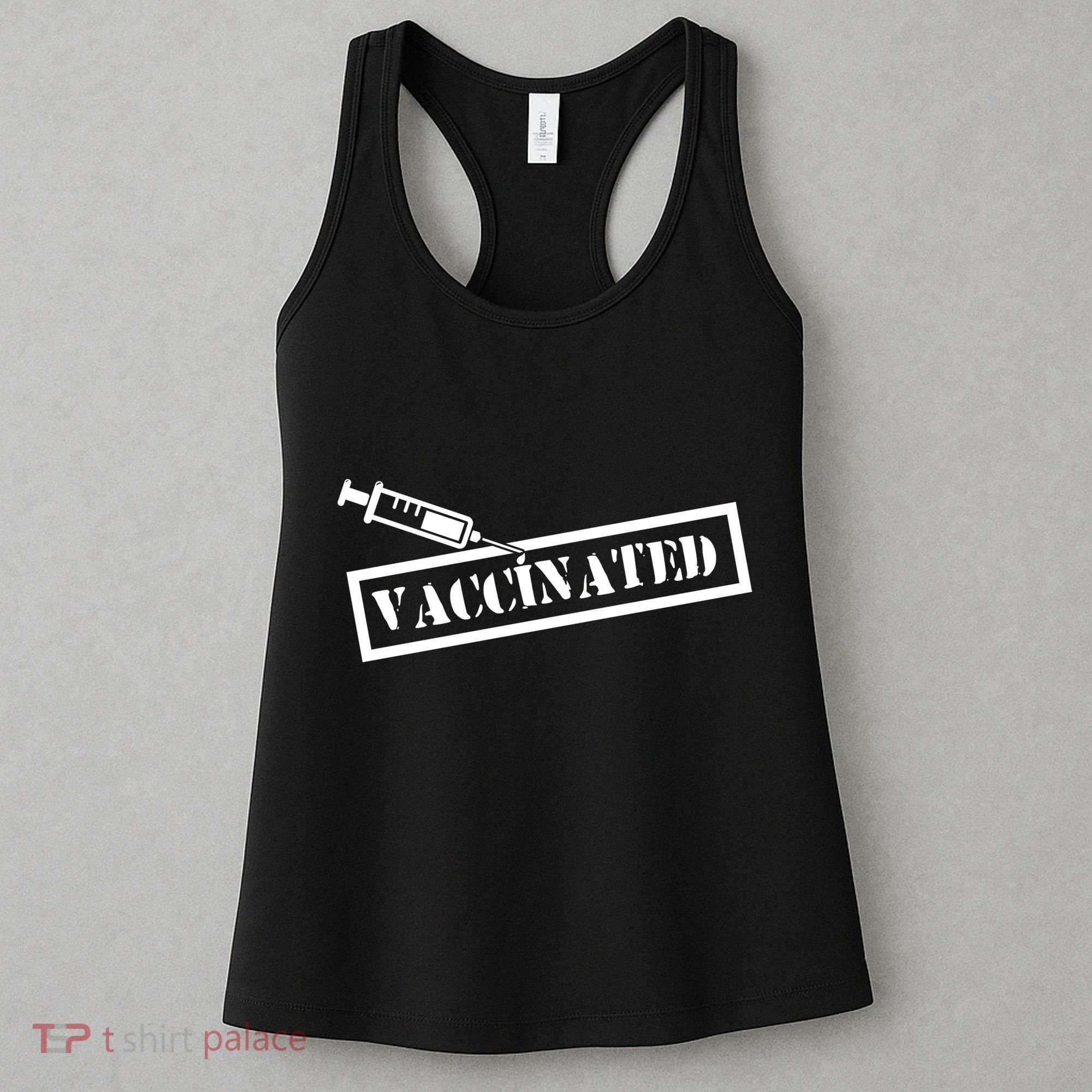 Vaccinated Label Women's Tank Top