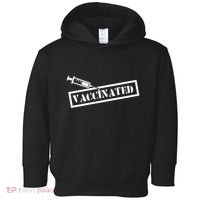 Vaccinated Label Toddler Hoodie thumb 0