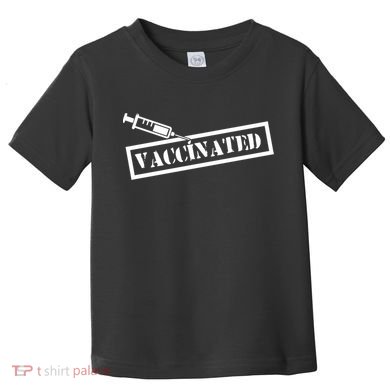 Vaccinated Label Toddler T-Shirt
