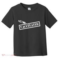 Vaccinated Label Toddler T-Shirt thumb 0