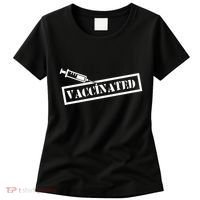 Vaccinated Label Women's T-Shirt thumb 0