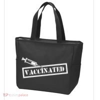 Vaccinated Label Tote Bag thumb 3