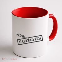 Vaccinated Label Coffee Mug thumb 1