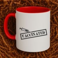 Vaccinated Label Coffee Mug thumb 2
