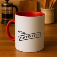 Vaccinated Label Coffee Mug thumb 4