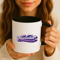 Vaccinated Sparkle Coffee Mug thumb 3