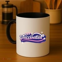 Vaccinated Sparkle Coffee Mug thumb 4