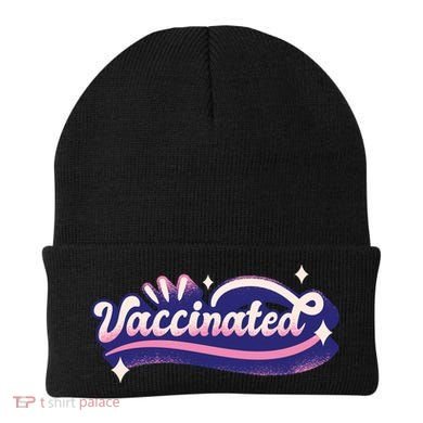 Vaccinated Sparkle Beanie