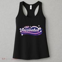 Vaccinated Sparkle Women's Tank Top thumb 3