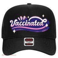Vaccinated Sparkle Hat thumb 0
