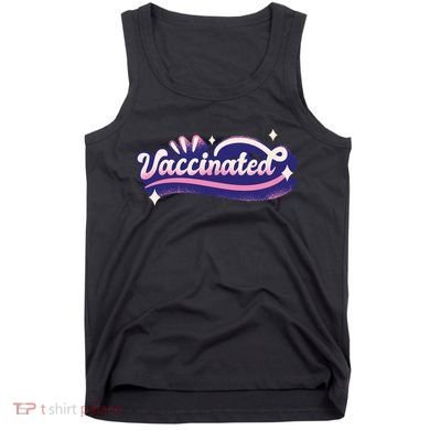Vaccinated Sparkle Tank Top