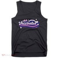 Vaccinated Sparkle Tank Top thumb 0