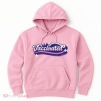 Vaccinated Sparkle Hoodie thumb 0
