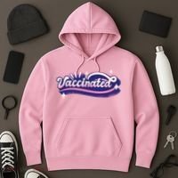 Vaccinated Sparkle Hoodie thumb 3