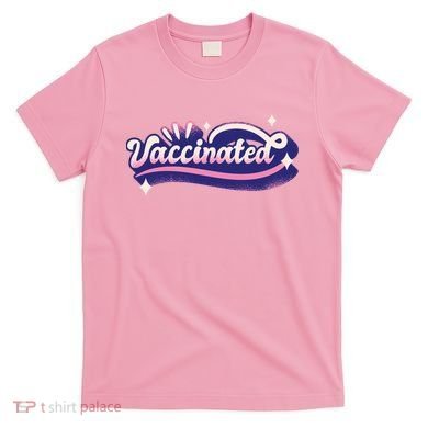 Vaccinated Sparkle T-Shirt
